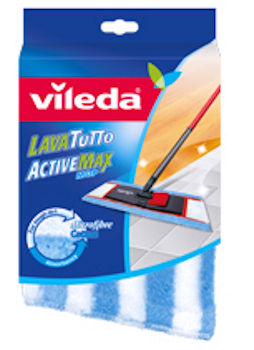 Vileda Turbo 2in1 Fiocco Ricambio per Sistema Lavapavimenti Turbo