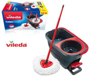 Vileda Turbo 2in1 Fiocco Ricambio per Sistema Lavapavimenti Turbo