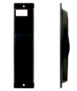 PLACCA X AVVOLGITORE SINTESY DX MT8 FERRO VERNICIATO NERO