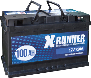 E-commerce  BATTERIA AUTO L4 DX 100AH XRUNNER